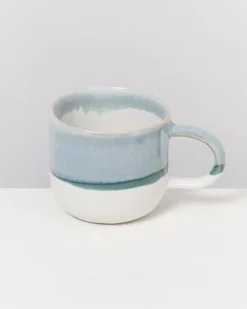Clearance Coimbra 4Er Set Tasse Gros Graublau Tassen & Becher