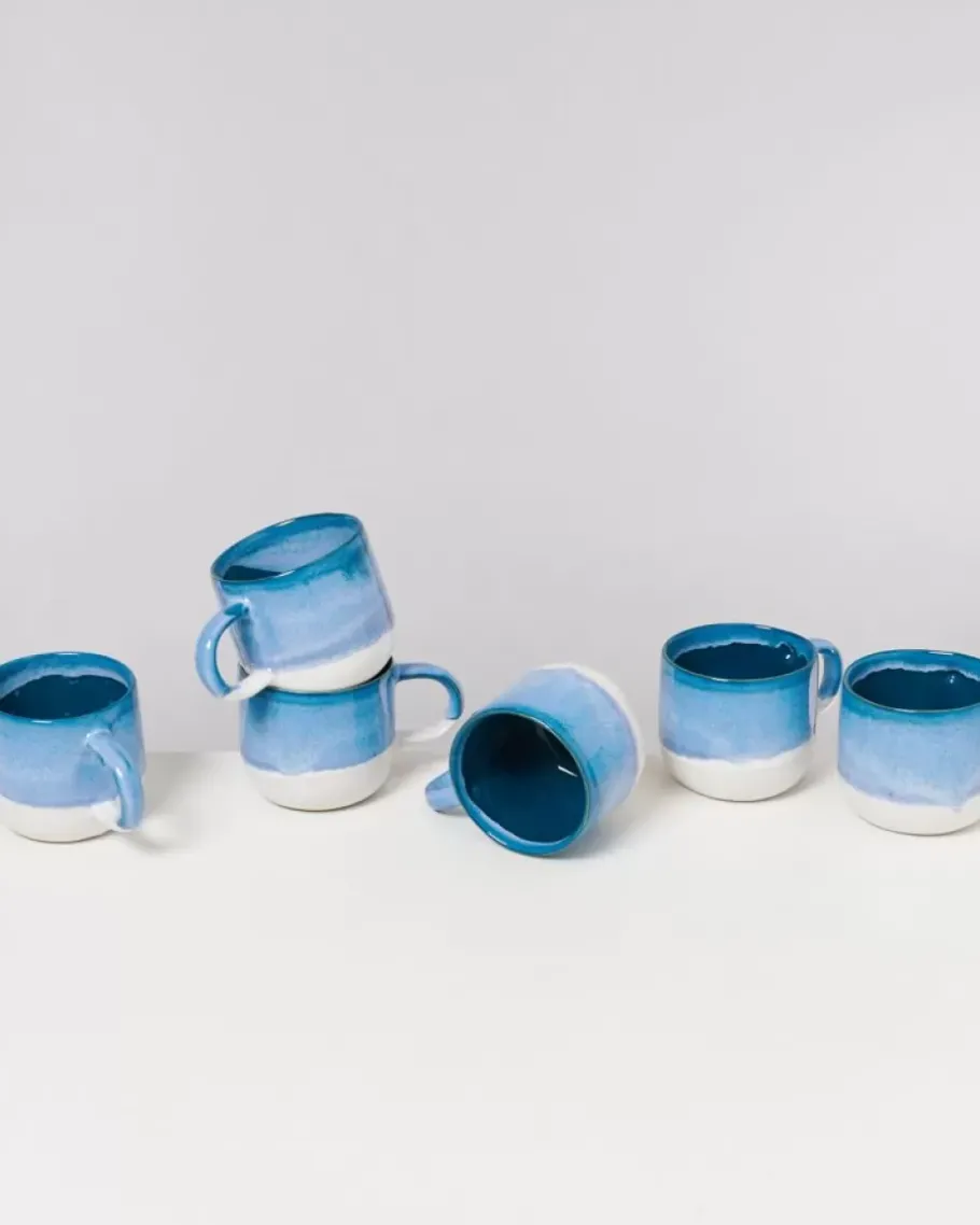 Outlet Coimbra 6Er Set Tasse Gros Turkis 6 Teilige Sets