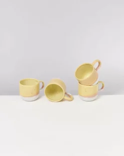 Shop Coimbra 4Er Set Tasse Gros Gelb Tassen & Becher Sets