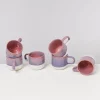 Flash Sale Coimbra 6Er Set Tasse Gros Lila Rosa 6 Teilige Sets
