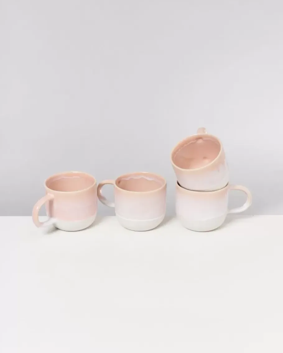 Fashion Coimbra 4Er Set Teetasse Apricot 4 Teilige Sets