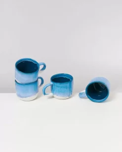 Cheap Coimbra 4Er Set Teetasse Turkis Tassen & Becher Sets