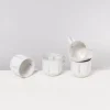 Shop Coimbra 4Er Set Teetasse Weis Blau Tassen & Becher Sets