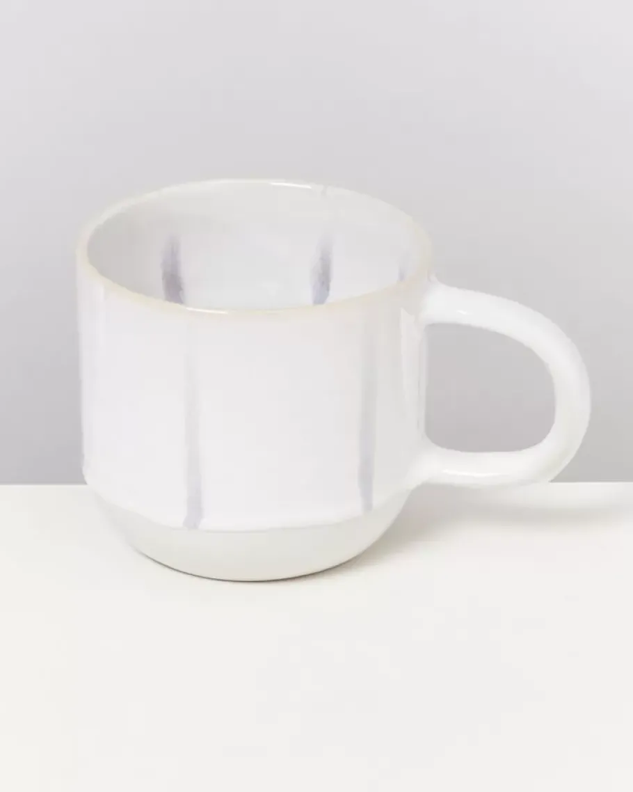 Store Coimbra 6Er Set Teetasse Weis Blau Tassen & Becher Sets