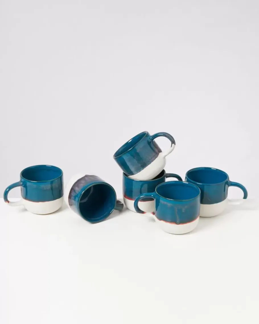 Fashion Coimbra Tasse Gros Petrol Tassen & Becher