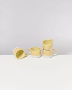 Fashion Coimbra Tasse Klein Gelb Kleine Tassen
