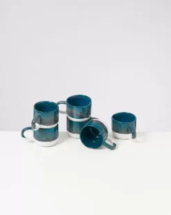 Outlet Coimbra Tasse Klein Petrol Kleine Tassen