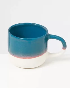 Clearance Coimbra Teetasse Gros Petrol Große Tassen