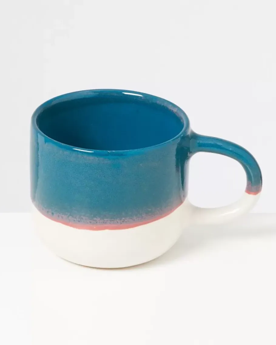 Clearance Coimbra Teetasse Gros Petrol Große Tassen