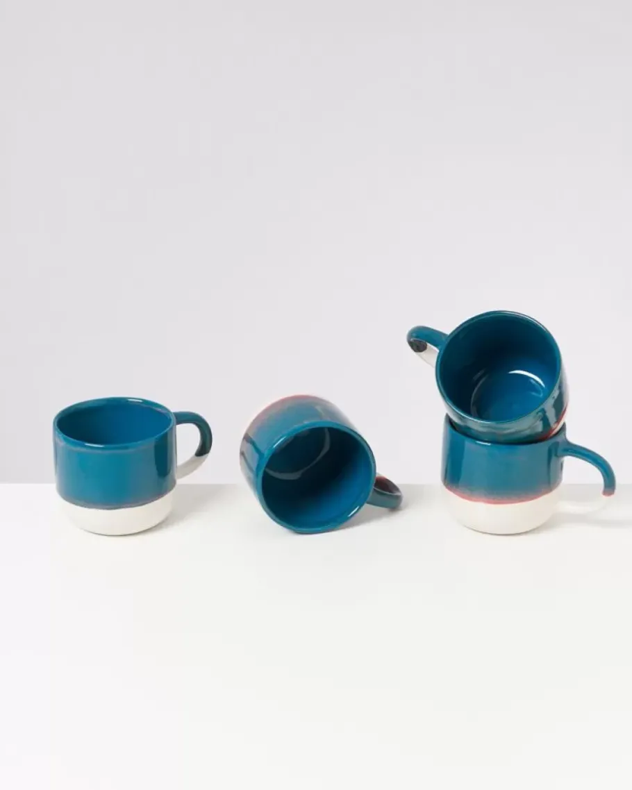 Best Sale Coimbra Teetasse Gros Petrol Tassen & Becher