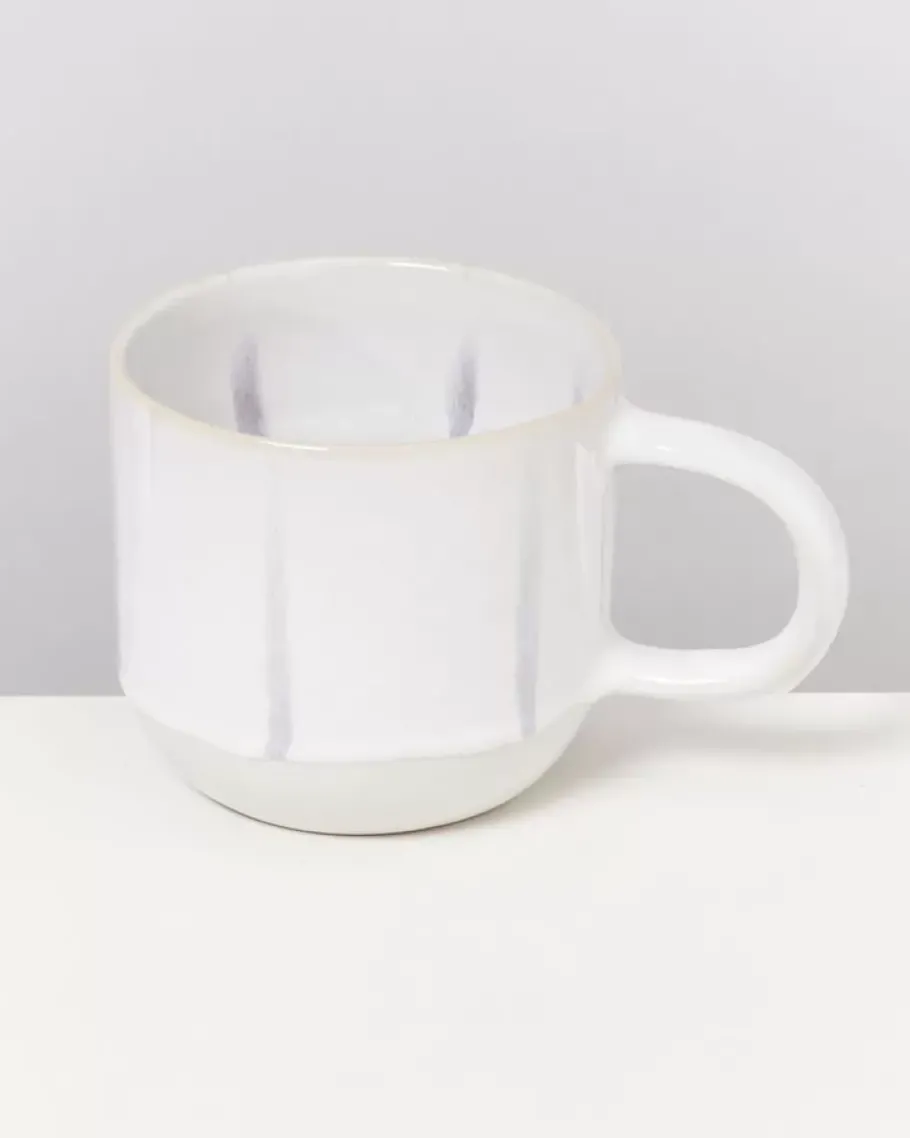 Fashion Coimbra Teetasse Gros Weis Blau Große Tassen