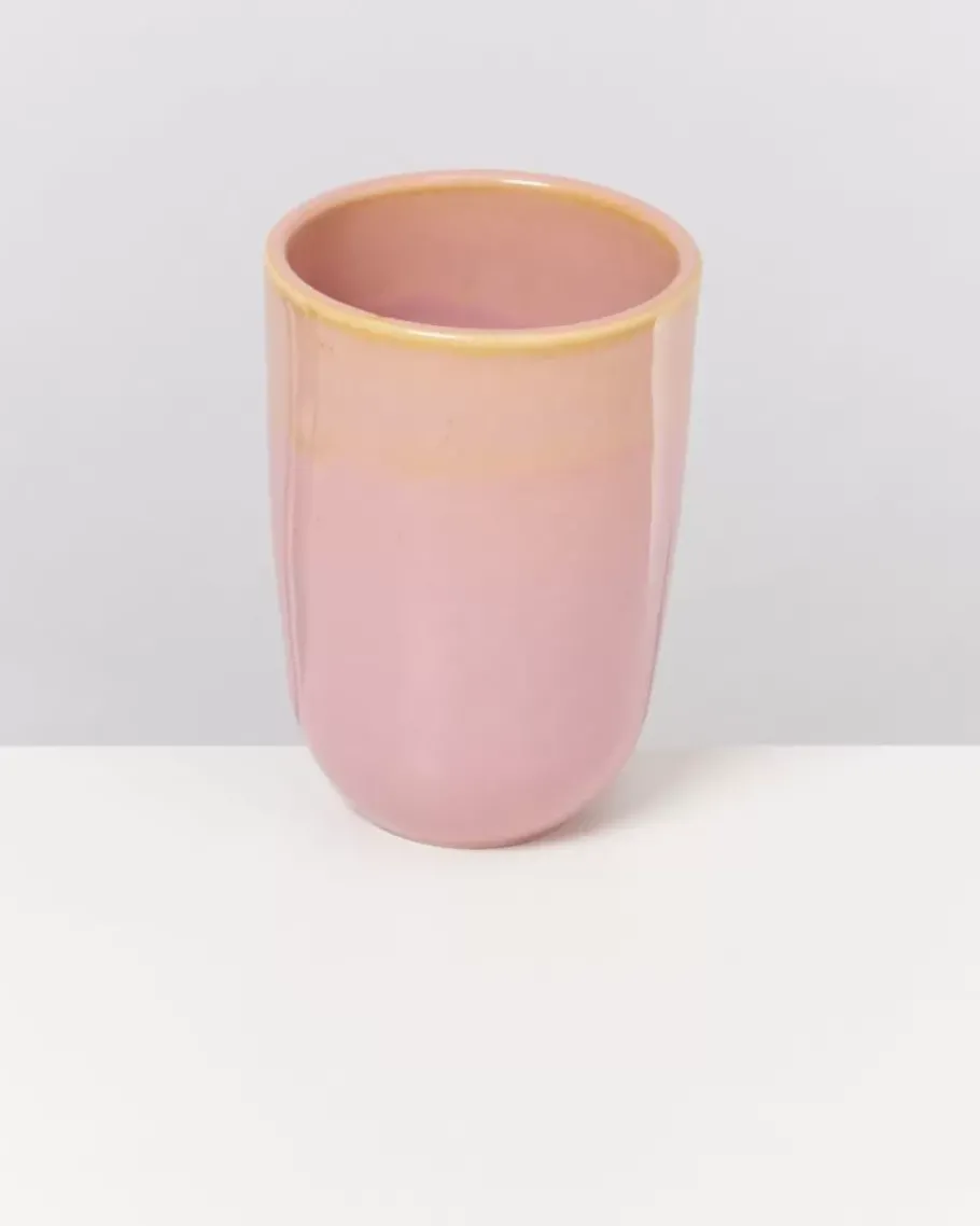 Cheap Copa Alto Becher Gros Gelb Rose Tassen & Becher