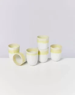 Cheap Copa Alto Becher Gros Gelb Große Becher