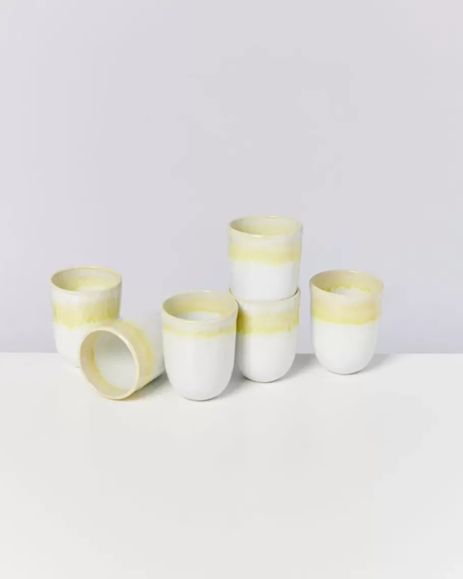 Clearance Copa Alto Becher Gros Gelb Tassen & Becher