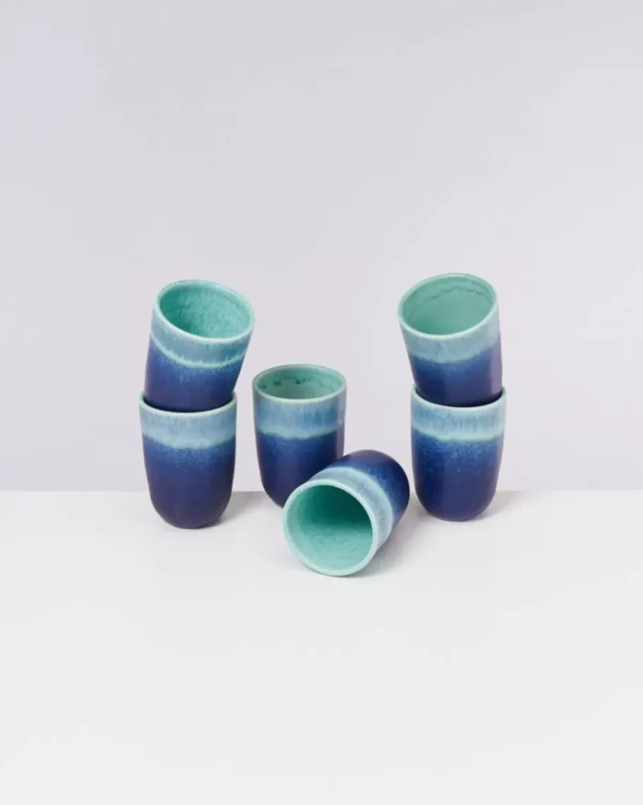 Clearance Copa Alto Becher Gros Turkis Große Becher
