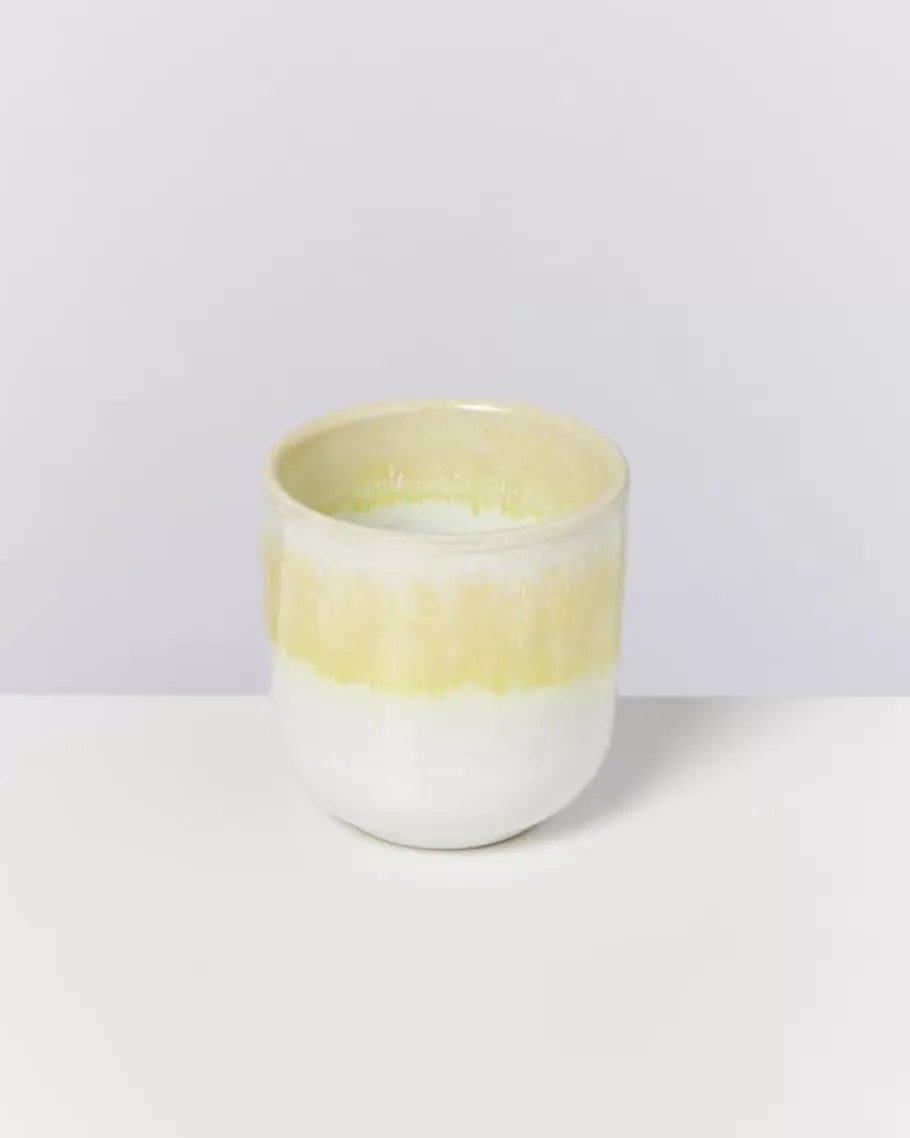 Fashion Copa Alto Becher Klein Gelb Tassen & Becher