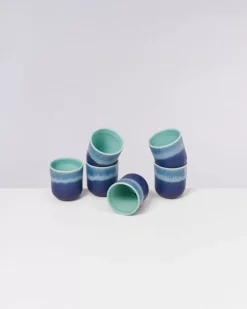 Fashion Copa Alto Becher Klein Turkis Kleine Becher