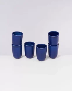 Cheap Copa Alto 6Er Set Becher Gros Dunkelblau 6 Teilige Sets