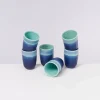 Best Sale Copa Alto 6Er Set Becher Gros Turkis Tassen & Becher Sets