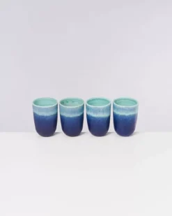 Outlet Copa Alto 4Er Set Becher Gros Turkis 4 Teilige Sets