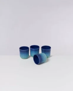 Shop Copa Alto 4Er Set Becher Klein Blau Turkis Tassen & Becher Sets
