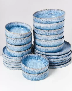 Cheap Cordoama Blau Gesprenkelt - 24 Teiliges Set 24 Teilige Sets