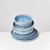 Discount Cordoama Blau Gesprenkelt - 8 Teiliges Set 8 Teilige Sets