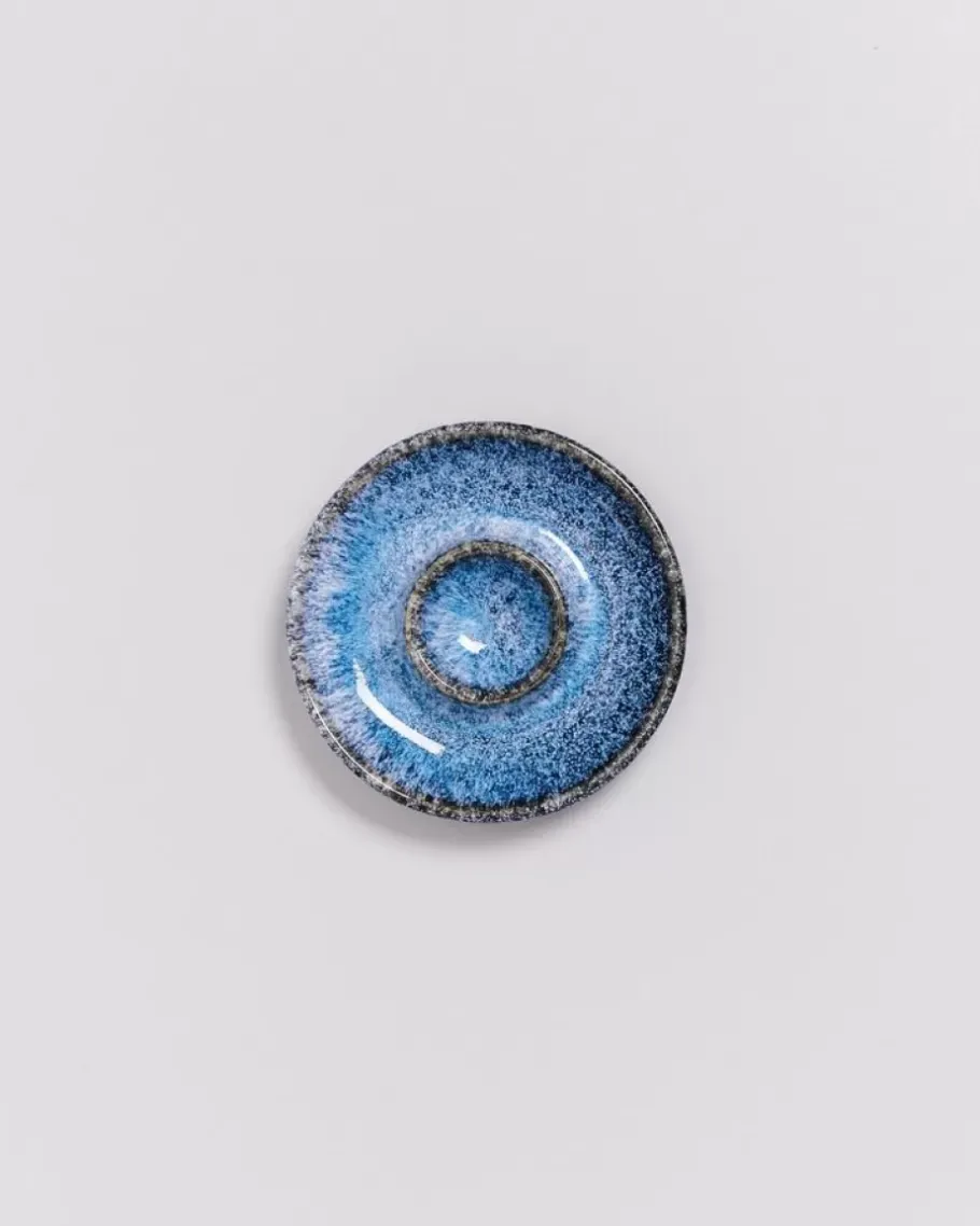 New Cordoama Eierbecher Blau Gesprenkelt Eierbecher