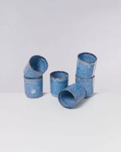 Sale Cordoama 6Er Set Becher Gros Blau Gesprenkelt Tassen & Becher Sets