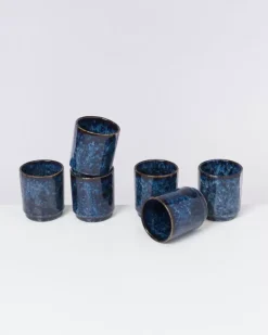 New Cordoama 6Er Set Becher Gros Dunkelblau Tassen & Becher Sets