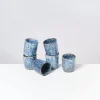Flash Sale Cordoama 6Er Set Becher Klein Blau Gesprenkelt 6 Teilige Sets