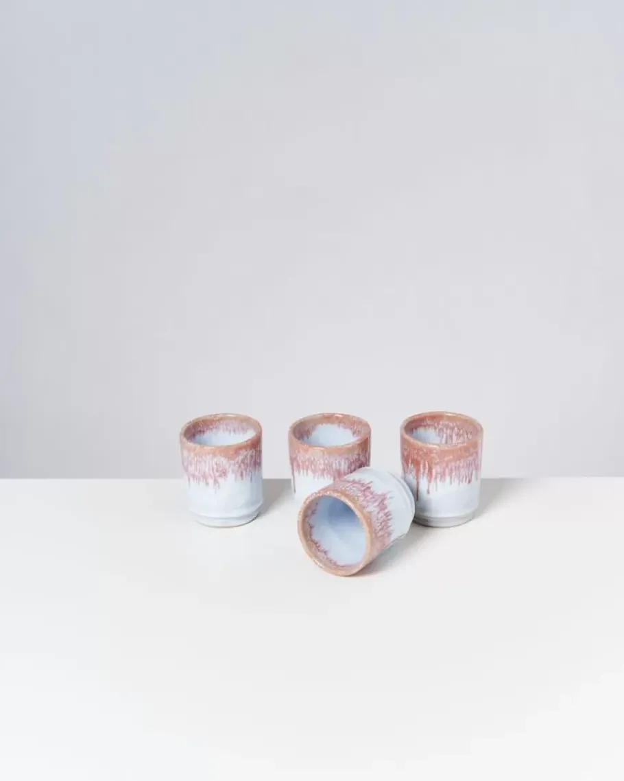 Discount Cordoama 4Er Set Becher Klein Rose Tassen & Becher Sets