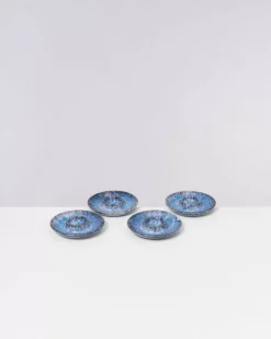Shop Cordoama 4Er Set Eierbecher Blau Gesprenkelt Eierbecher
