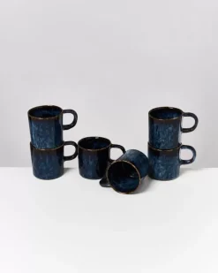 Flash Sale Cordoama 6Er Set Tasse Gros Dunkelblau 6 Teilige Sets