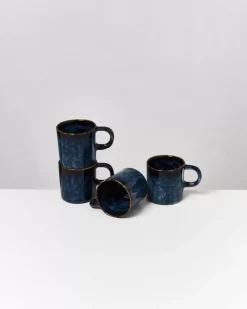 Store Cordoama 4Er Set Tasse Gros Dunkelblau Tassen & Becher Sets