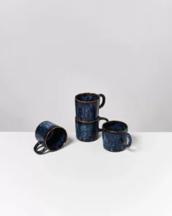 Shop Cordoama 4Er Set Tasse Klein Dunkelblau Tassen & Becher