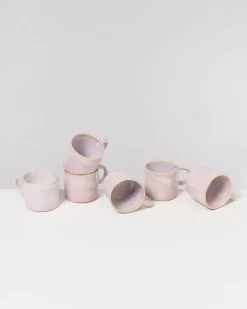 Outlet Cordoama 6Er Set Tasse Klein Rose 6 Teilige Sets