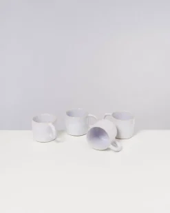 Discount Cordoama 4Er Set Tasse Klein Weis Tassen & Becher Sets