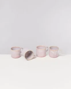 Flash Sale Cordoama 4Er Set Tasse Klein Rose 4 Teilige Sets