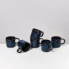 New Cordoama 6Er Set Tasse Klein Dunkelblau Tassen & Becher Sets