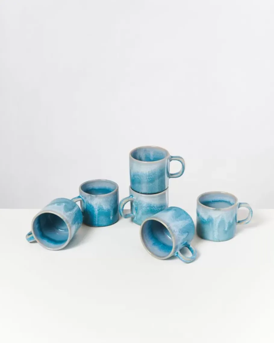 Shop Cordoama 6Er Set Tasse Klein Aqua Tassen & Becher Sets
