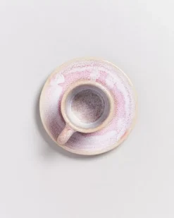 Clearance Cordoama Espresso-Untertasse Rose Untertassen