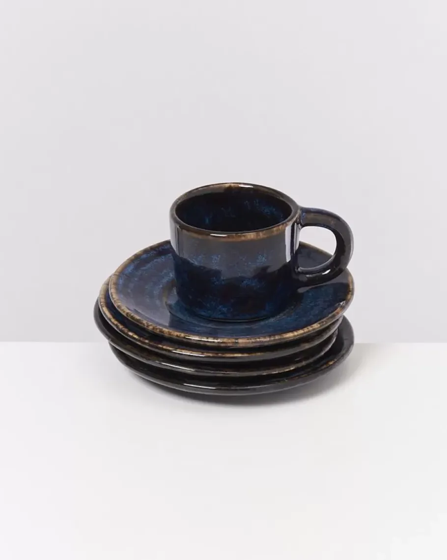 Flash Sale Cordoama Espresso-Untertasse Dunkelblau Untertassen