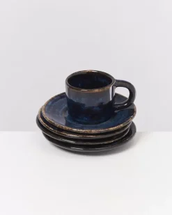 Cheap Cordoama Espresso-Untertasse Dunkelblau Espressotassen