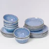 Outlet Cordoama Klassik Blau Gesprenkelt - 24 Teiliges Set 24 Teilige Sets