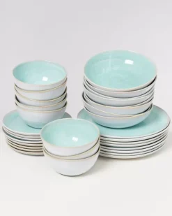 Clearance Cordoama Klassik Mint - 32 Teiliges Set Geschirr Sets