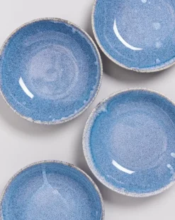 Sale Cordoama Klassik Pastateller Blau Gesprenkelt Pastateller