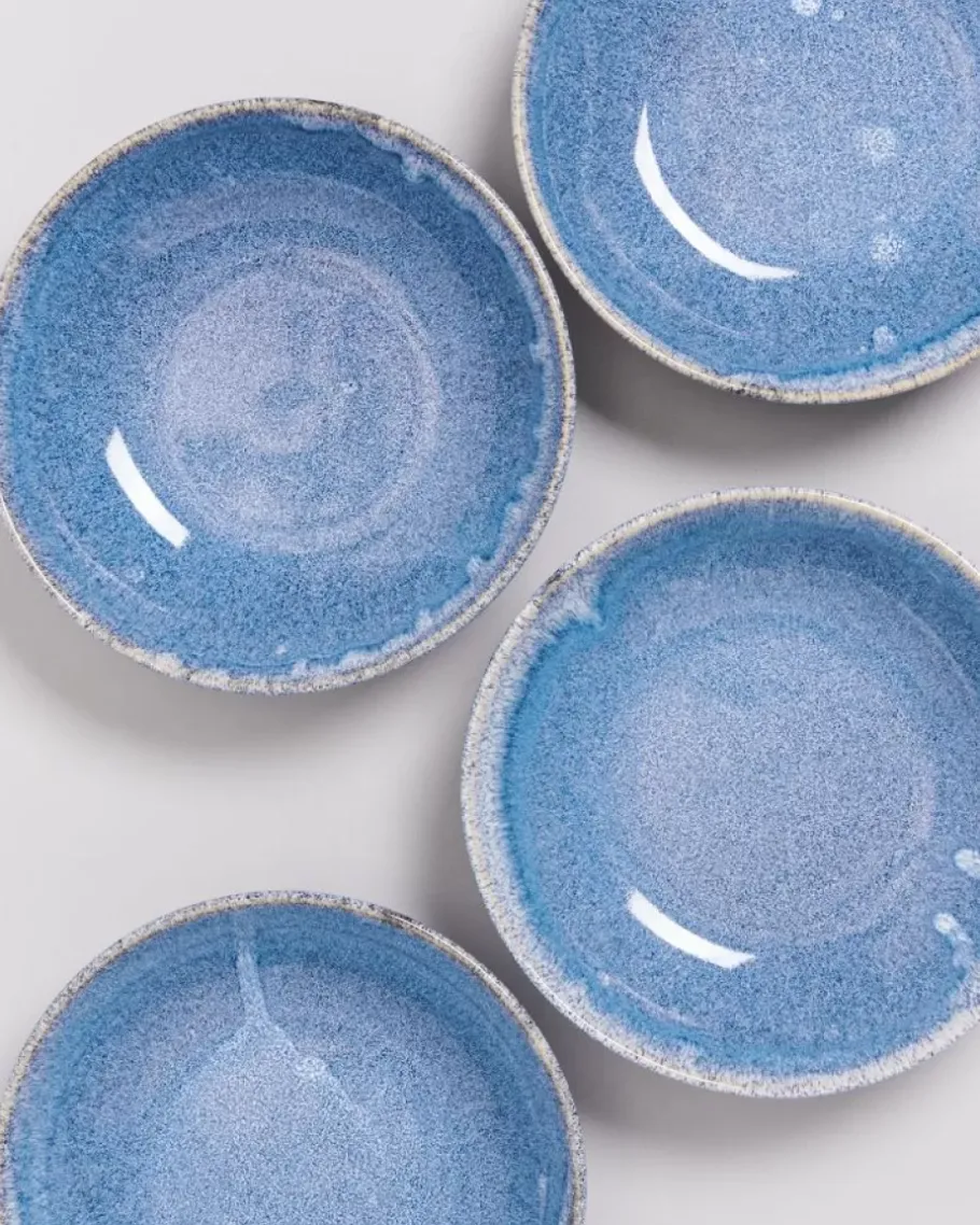 Sale Cordoama Klassik Pastateller Blau Gesprenkelt Pastateller