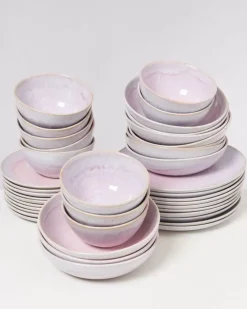 Hot Cordoama Klassik Rose - 24 Teiliges Set Geschirr Sets