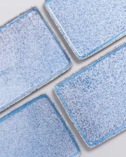 New Cordoama Tablett Blau Gesprenkelt Tabletts